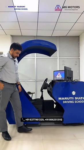 Learn driving the right way — step by step! Join Maruti Suzuki Driving School and master the road with a structured 3-step process: 1️⃣ Theory – Build strong basics 2️⃣ Simulator – Practice virtually 3️⃣ Practical – Drive with confidence Start your journey towards skilled driving today! Visit MG Motors Maruti Suzuki Driving School, Alwar. 📞 Contact us: 91 6377961329, 91 8062513112 📍 Location: Near Telco Circle, Tijara Road, Alwar #drivingschoolalwar #marutisuzuki #mgmotorsalwar #learndriving #