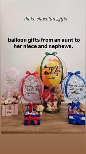 A loving aunt who delighted in surprising her niece and nephew with thoughtful gifts.🎈🍫🎁 Follow @shoko.chocolate_gifts for more Follow @shoko.chocolate_gifts for more #2ndbirthday #anyoccasion #anyoccasiongift #bobo #balloongift #boboballoon #gift #birthday #shokochocolategifts #boboballoons #explore #wolverhampton #giftideas #madewithlove #love #specialgifts #balloonstylist #balloonart #personalized #personalizedgifts #clearballoons #clearballoon #beadedballoons #beadballoon #wolverhamptonba