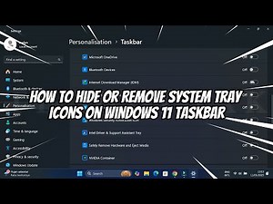 How to Hide or Remove System Tray Icons on Windows 11 Taskbar
