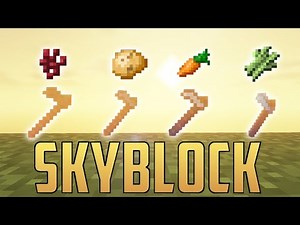 How to get a perfect hoe | Hypixel Skyblock