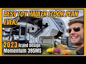 2023 Grand Design Momentum 395MS | Toy Hauler with INCREDIBLE Living Space