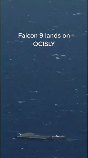 Falcon 9 Controlled Landing on OCISLY Platform