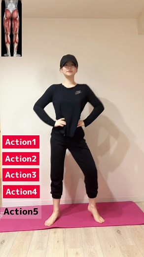 下半身を引き締めるエクササイズ🦵Leg toning workout #exercise #ダイエット #workout #loseweigth