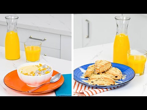 5 orange juice forward breakfast ideas to start your day off right! So Yummy