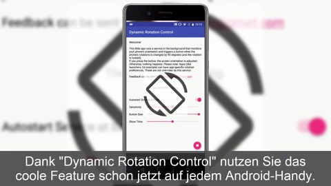 Dynamic Rotation Control verbessert die automatische Bildschirmrotation