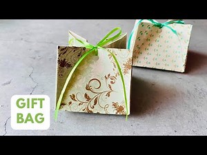DIY Gift Bag | Easy Origami Gift Bag | Small Items Gift Bag #giftbag #diy
