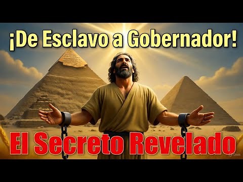 ¿Cómo José pasó de esclavo a gobernador? El secreto que cambió Egipto para siempre Historia bíblica