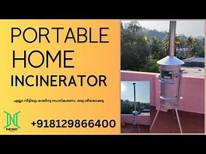 Effortless Waste Management at Home: Introducing the BIO ADV HM INC 3 Portable Incinerator