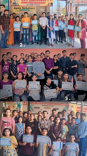 3rd Certificate Distribution Program in Dev Institutes of Computer Education.#dice