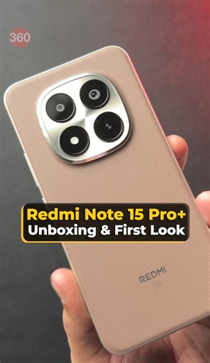 Redmi Note 15 Pro Unboxing and First Look: Check out the latest Redmi Note series flagship . . #redmi #tech #unboxing #redminote #technology . . (Redmi Note 15 Pro , Redmi Note series unboxing, latest phone, New phone launch) | Gadgets 360