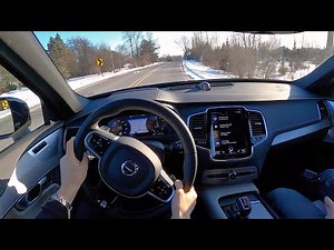 2020 Volvo XC90 T6 R-Design - POV Driving Impressions with Daily Motor