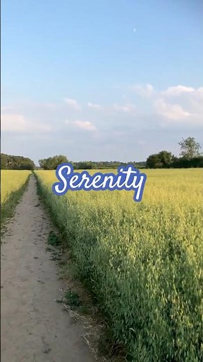 Motivational morning, The Serenity Prayer