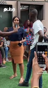 The Human Calculator doing his thing at Pulse Nigeria HQ. This guy is as fast as the calculator. 😱 . #LiveAtPulse | Pulse Nigeria