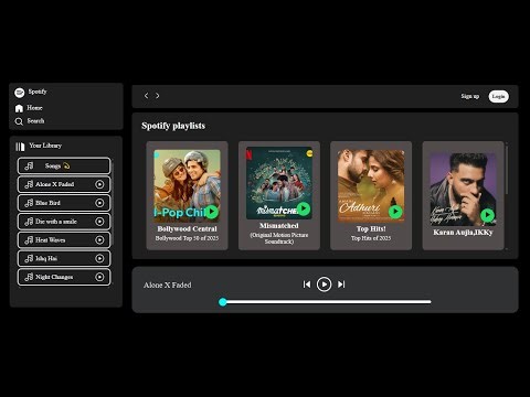 I built a complete Music Player App Using JavaScript | Play, Pause, Next, Seekbar