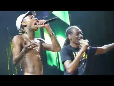 Wiz Khalifa & Snoop Dogg - Young Wild & Free - First Night of High Road Tour-