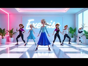 Get Active with Elsa! Zumba Dance for a Bright Morning