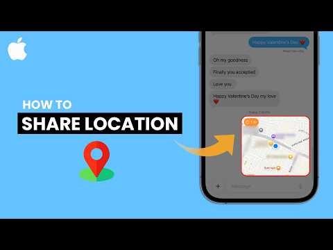 How To Share Location On iPhone?