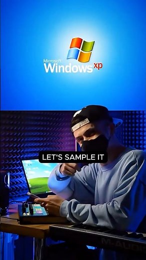 🎹 Sampling Windows XP Sound 🪟 #beatcookup