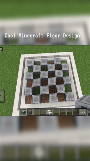 Cool Minecraft Floor Design #minecraft #gaming #tutorial