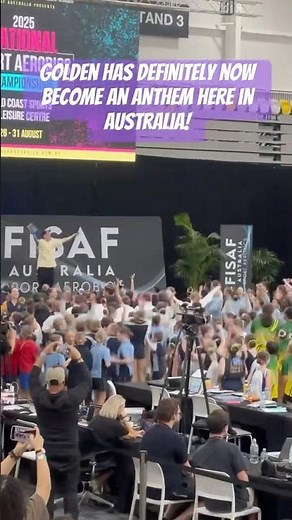 Huntrix Golden at Sport Aerobics Australia FISAF 2025 National Championship! 🇦🇺#kpopdemonhunters