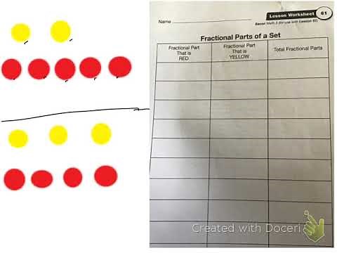 Saxon Math 3 Lesson 61
