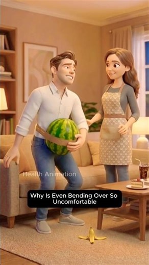 What Happens If a Man Gets Pregnant? #Health #Animation #shorts