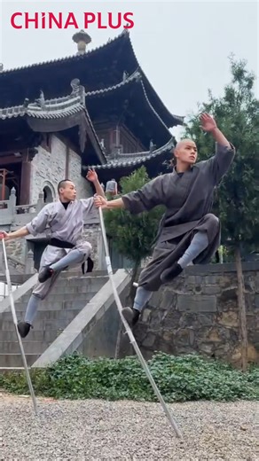 11K views · 138 reactions | Two Shaolin monks displayed their spectacular kung fu skills, demonstrating their indomitable will while promoting this complex martial art. #Heritage #FunChina #BeautifulChina | China Plus Culture | Facebook