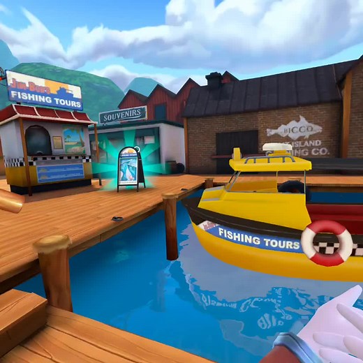 Baiting best game ever #vr #baitvrgame #best