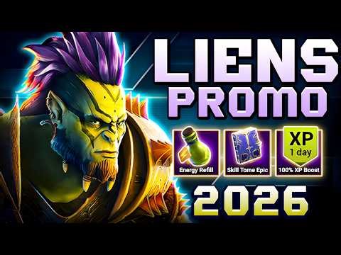 6 Promo Links in Raid Shadow Legends 🚀 QR Codes to obtain Champions 🎁 2026