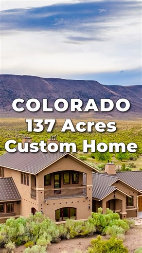 137 Acre Property for Sale in COLORADO with over 3/4 of a Mile of Frontage along the Rio Grande River with a Custom Home & Workshop. The Custom Home is 3,888 square feet with 3 Bedrooms, 3 Bathrooms & Amazing Rocky Mountain Views from nearly every room. There is a 2 car garage with heated floors attached to the Home. There is also a detached 1,488 square foot Custom Workshop with 5 Overhead Doors that is Heated & Insulated. The Home is on a Water Well, with Reverse Osmosis Water Filtration Syste