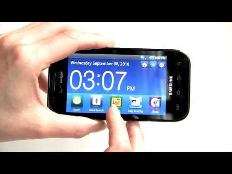 Samsung Fascinate Video Review