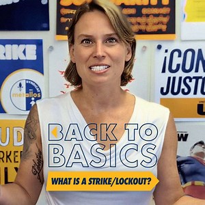 7.7K views · 163 reactions | This episode of Back to Basics dives into a core concept in collective bargaining: what is a strike, and how is it different from a lockout? What topics would you like us to cover next? Let us know  | United Steelworkers | Facebook