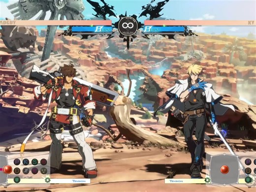 sol的移动和低空升练习连段