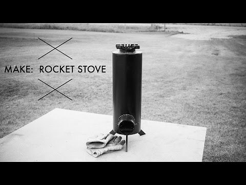 Making a Rocket Stove