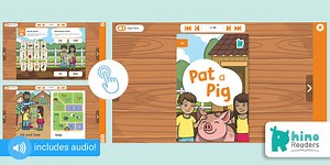 Level 2a Reading Scheme Book: Pat a Pig