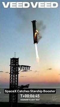 SpaceX Starship Rocket Launch, Booster Catch and Explosive Landing!