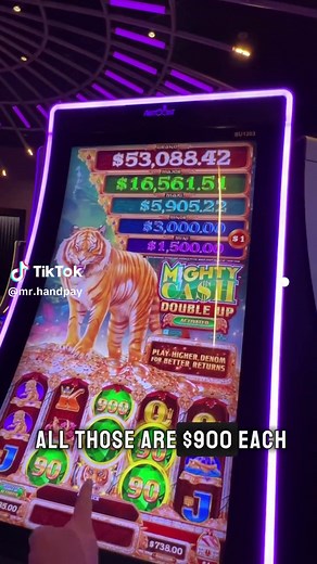 Mighty Cash Slot Machine Win! 🎰💰 Handpay Jackpot!