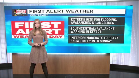 First Alert: Avalanche Warning issued for Anchorage, heavy snow expected from Southcentral to Interior