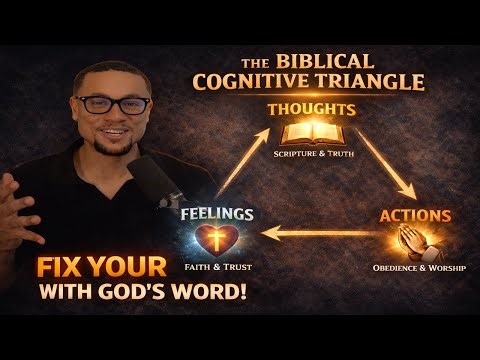 Fix Your Thoughts, Feelings & Behaviors in 2026 | Therapist Explains the Biblical Cognitive Triangle