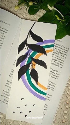 Boho Bookmark ideas 🤍🧿