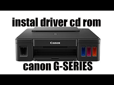 Cara Instal Driver Printer Canon G1010 | G-Series
