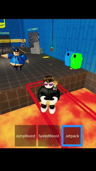 🔥 Barry Fell Into Lava with Jetpack! (Roblox Obby Escape)