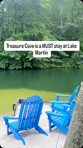 You cannot go to Lake Martin without staying at Treasure Cove 🏴‍☠️ This family friendly home was made with fun and memories in mind ✨ Sitting in it’s very own slough, this waterfront rental includes a boat dock, lakeside bar, yard games, sleeps 13 and has some of the best views ☀️ To book direct and get special pricing, text 4047871259 📱 | Lake Life Living & Rentals