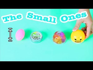 Small Slime & Putty from Amazon & Dollar Tree