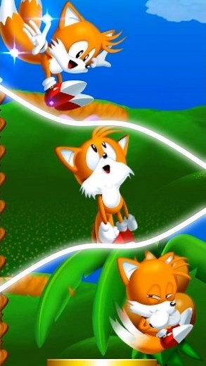 Sonic 2 HD, but It’s TAILS' Time to Shine! 🌟 [Sonic Fan Games Shorts] #sonicshorts