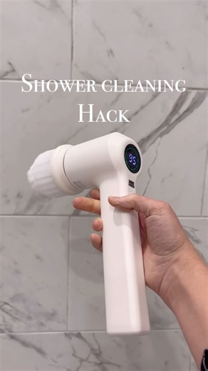 2.2M views · 559 reactions | Comment link. I have been using this for years and am obsessed. Do not use bleach on real marble, this is tile that looks like marble. But my electric scrubber just restocked and can be use anywhere! I love it so much and use it daily! I do prefer the small handheld over the long handle. Comment link, see stories, or Amazon23 highlight. . #cleaninghacks #cleaningtips #deepcleaning #electricscrubber | Fancy Fix Decor | Facebook
