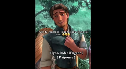 Flynn c’est le meilleurs personnage dans Raiponce 😂😂😂 il est trop drôle #pourtoiii #fvpシ #humour #drole_videos