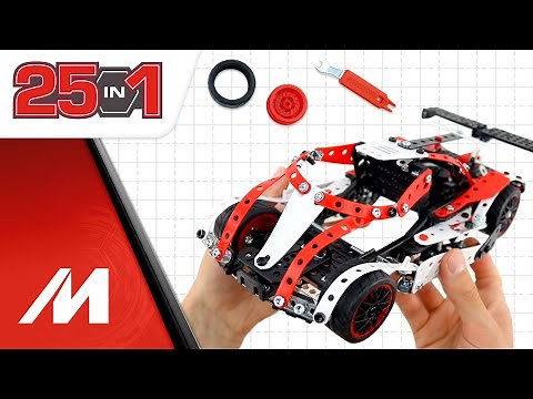 Meccano/Erector 25-in-1 Supercar 21201 - Build 2