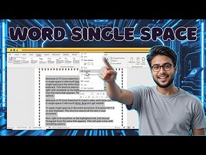 How To Single-Space In Microsoft Word - Full Tutorial