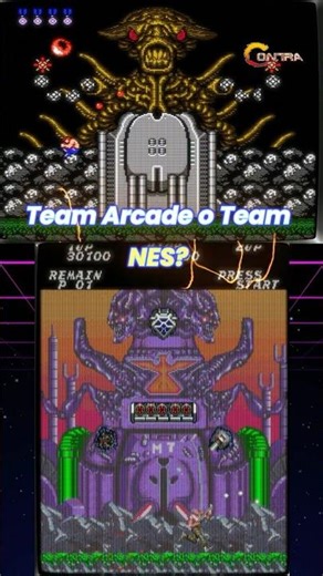 Contra Arcade vs NES ¿Cuál era mejor?